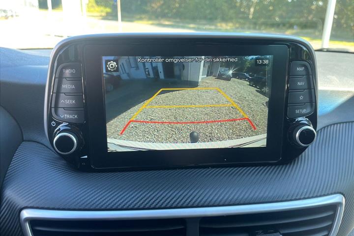 Hvid Hyundai Tucson fra 2020