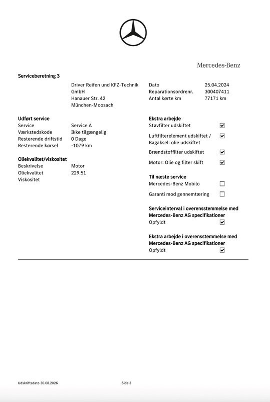 undefined Mercedes E300 de fra 2021