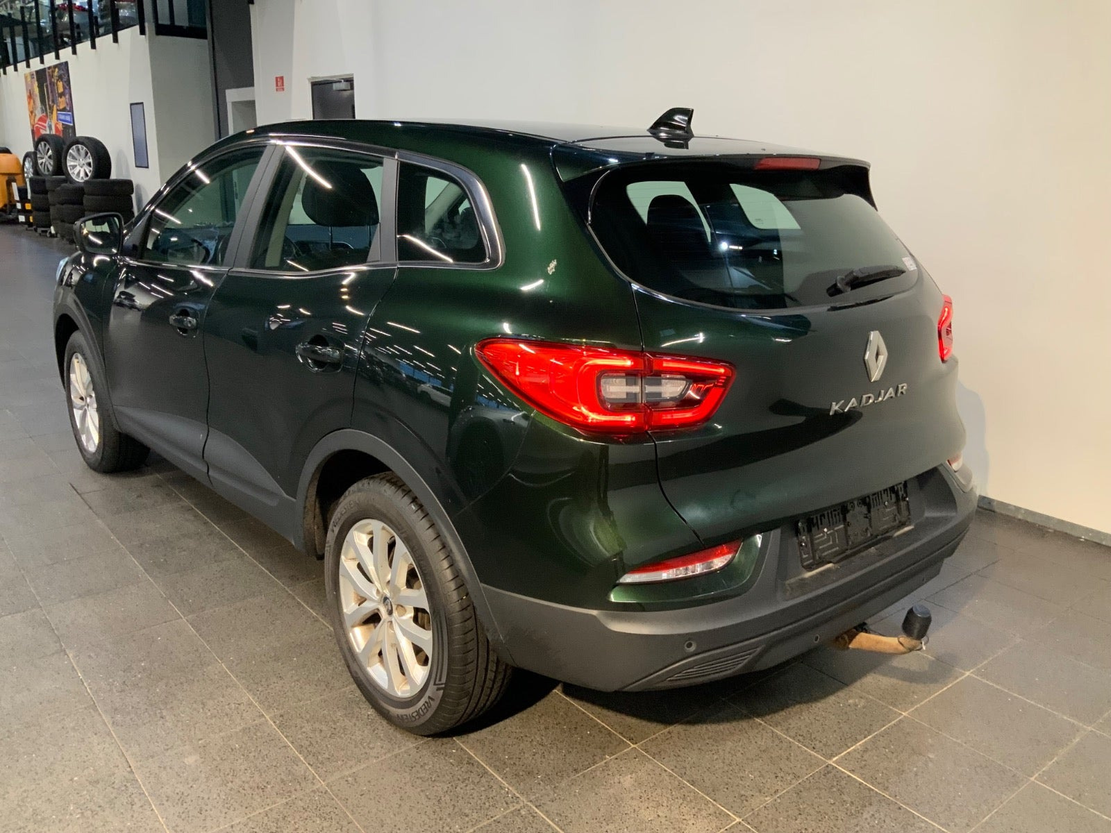Grøn Renault Kadjar fra 2019