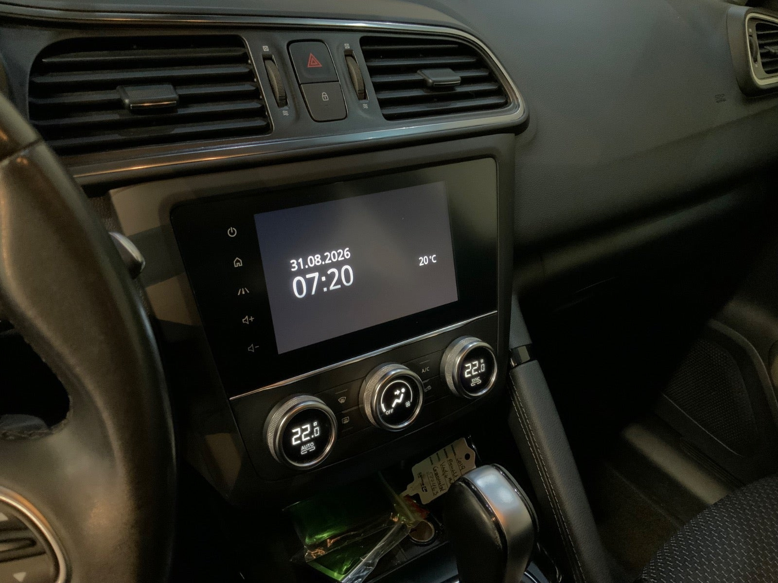 Grøn Renault Kadjar fra 2019