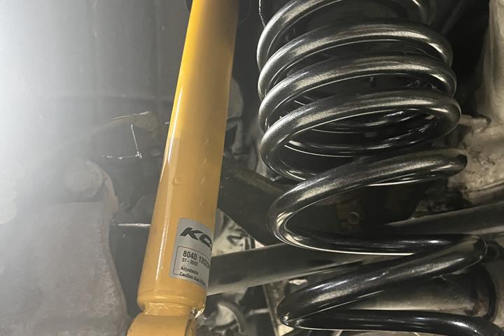 Sort VW Passat fra 2006