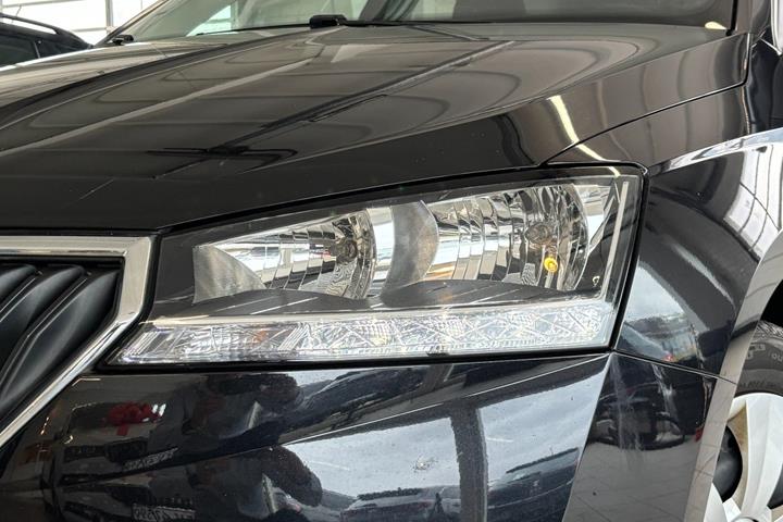 Sort Skoda Fabia fra 2019