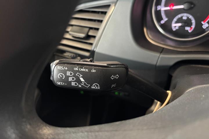 Sort Skoda Fabia fra 2019