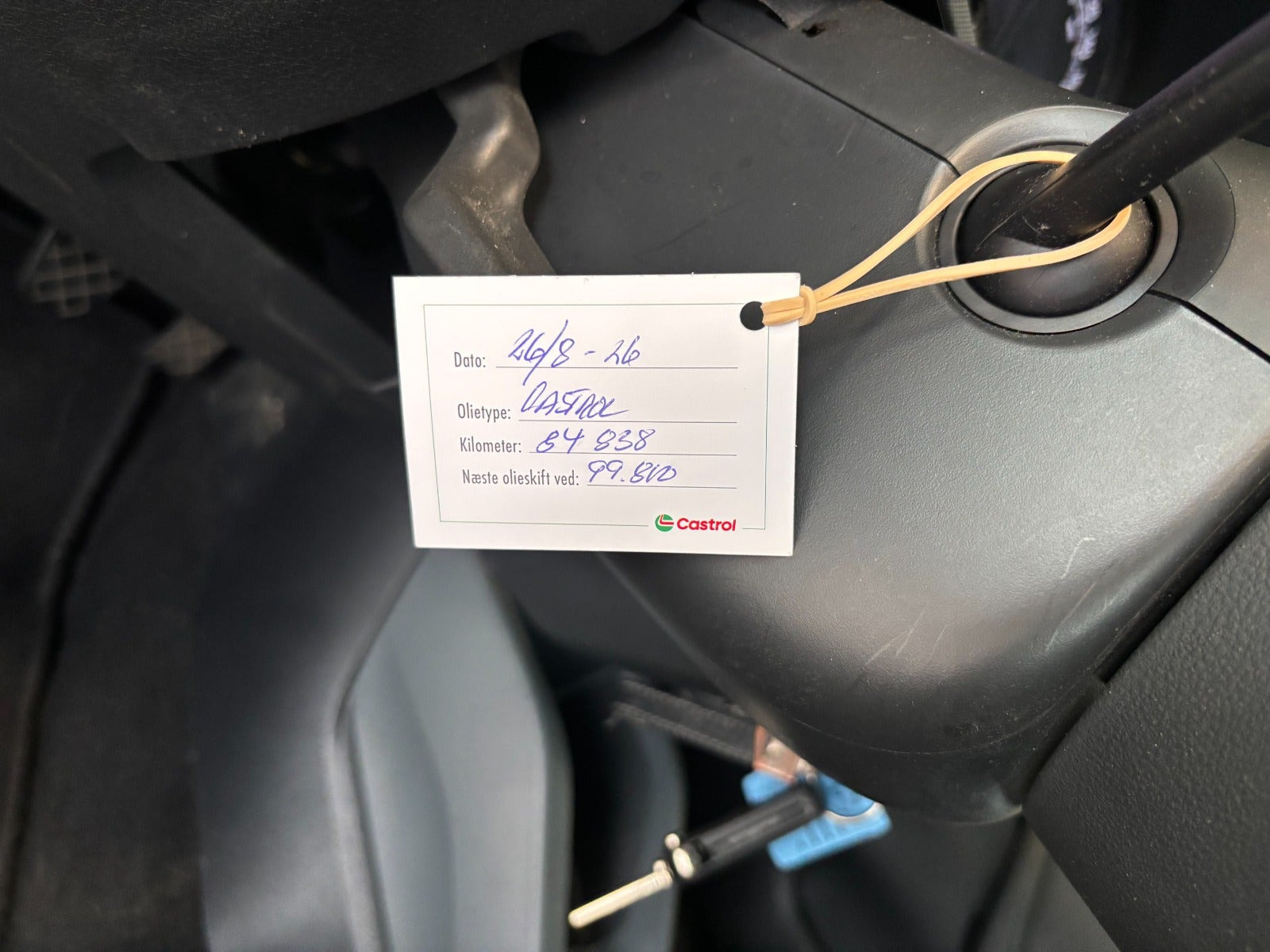 Sort Skoda Fabia fra 2019