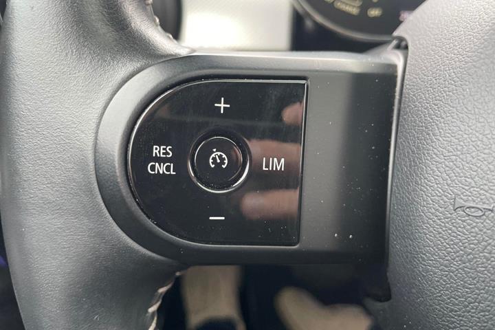 Blå Mini Cooper SE fra 2022