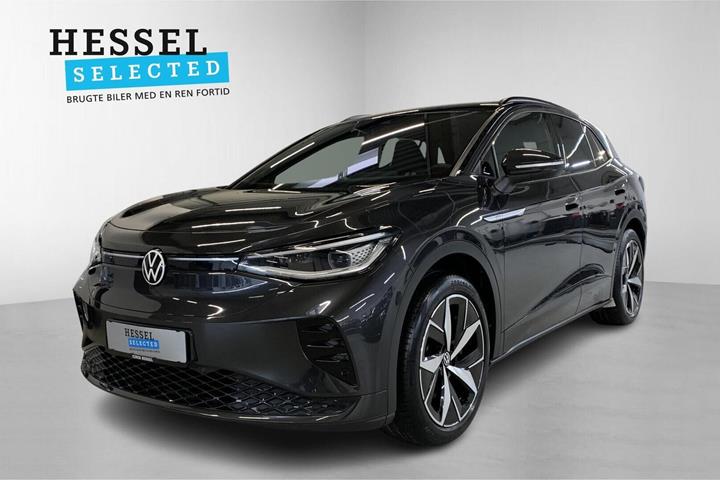 Sort VW ID.4 fra 2022 set udefra