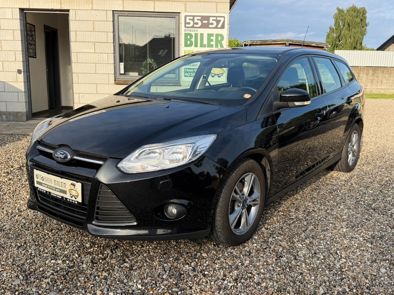 Sort Ford Focus fra 2014