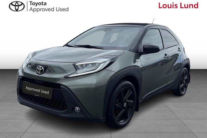 Grøn Toyota Aygo X fra 2022