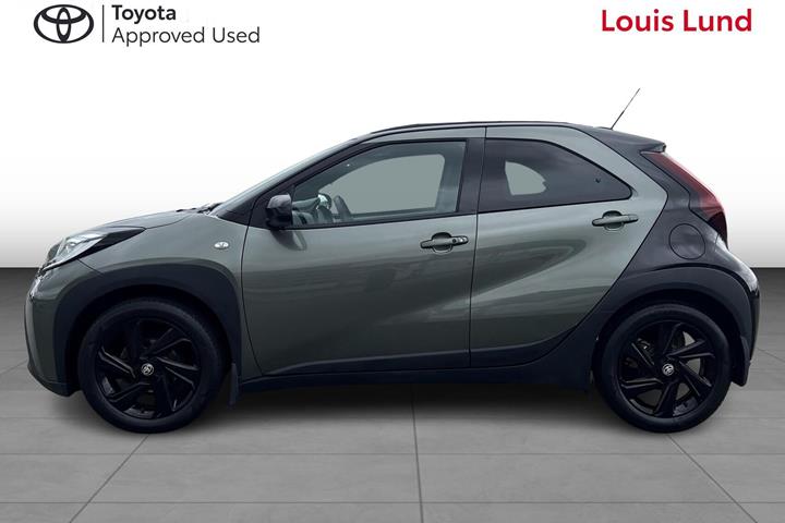 Grøn Toyota Aygo X fra 2022