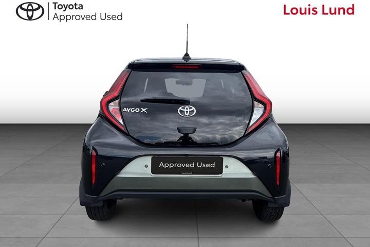 Grøn Toyota Aygo X fra 2022