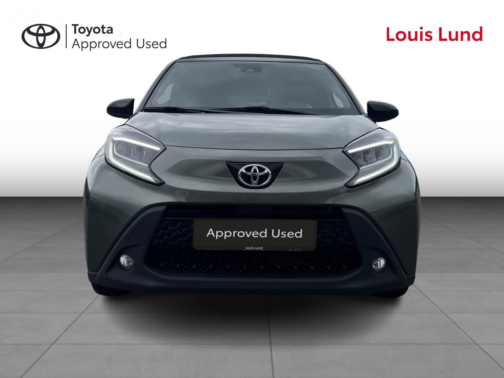 Grøn Toyota Aygo X fra 2022