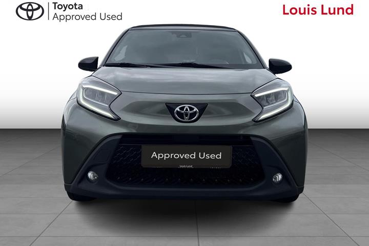 Grøn Toyota Aygo X fra 2022