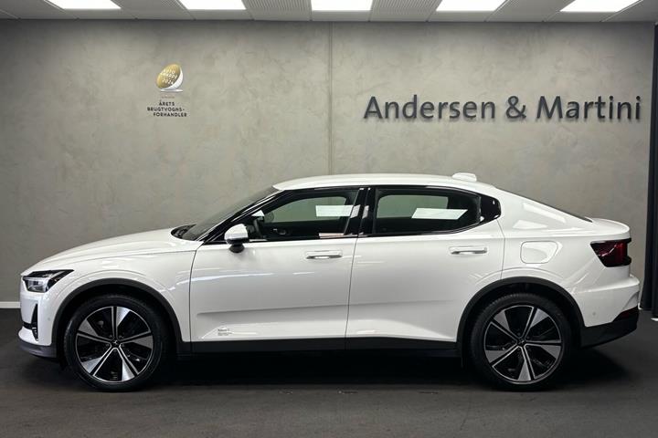 Hvid Polestar 2 fra 2023