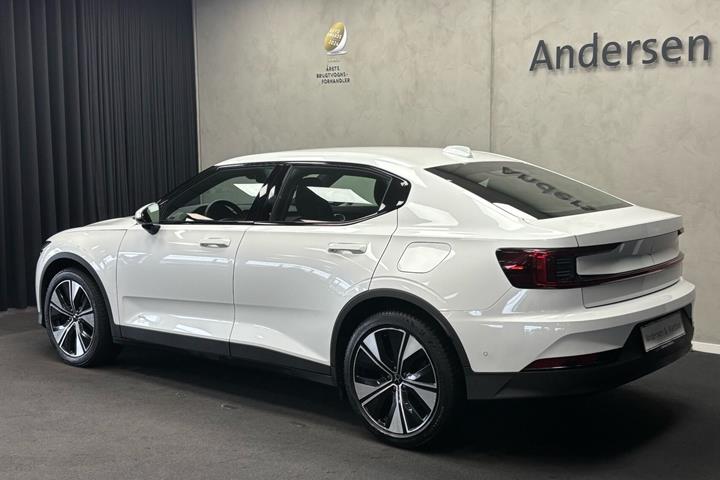 Hvid Polestar 2 fra 2023