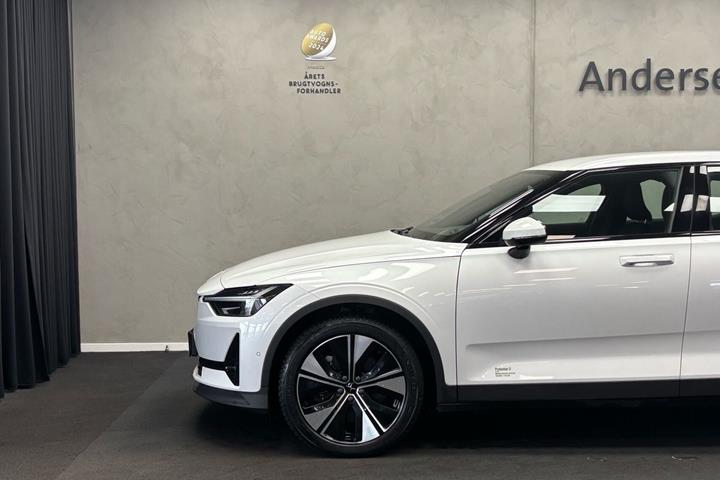 Hvid Polestar 2 fra 2023
