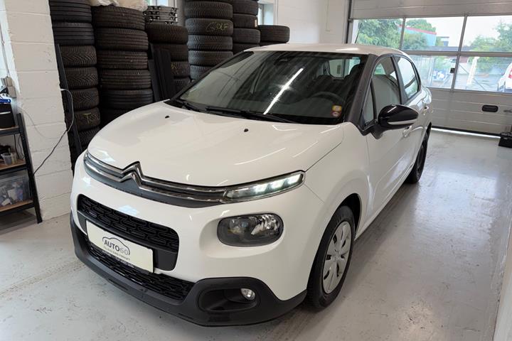 Hvid Citroën C3 fra 2018