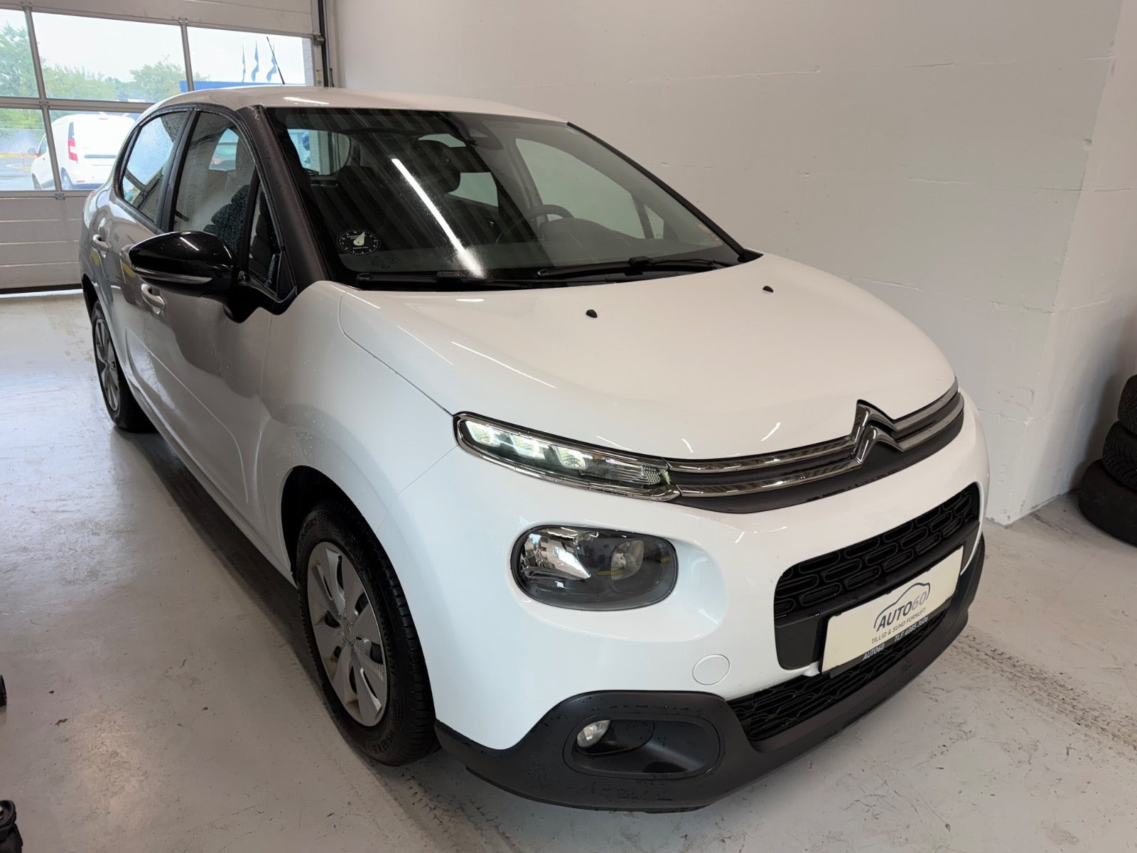 Hvid Citroën C3 fra 2018