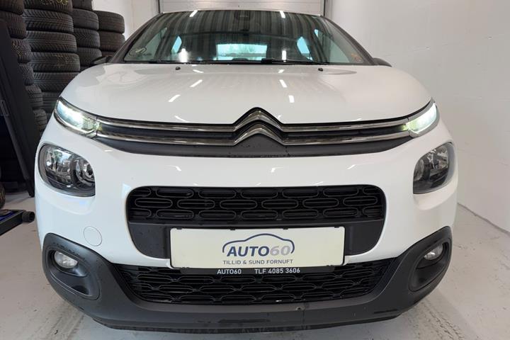 Hvid Citroën C3 fra 2018