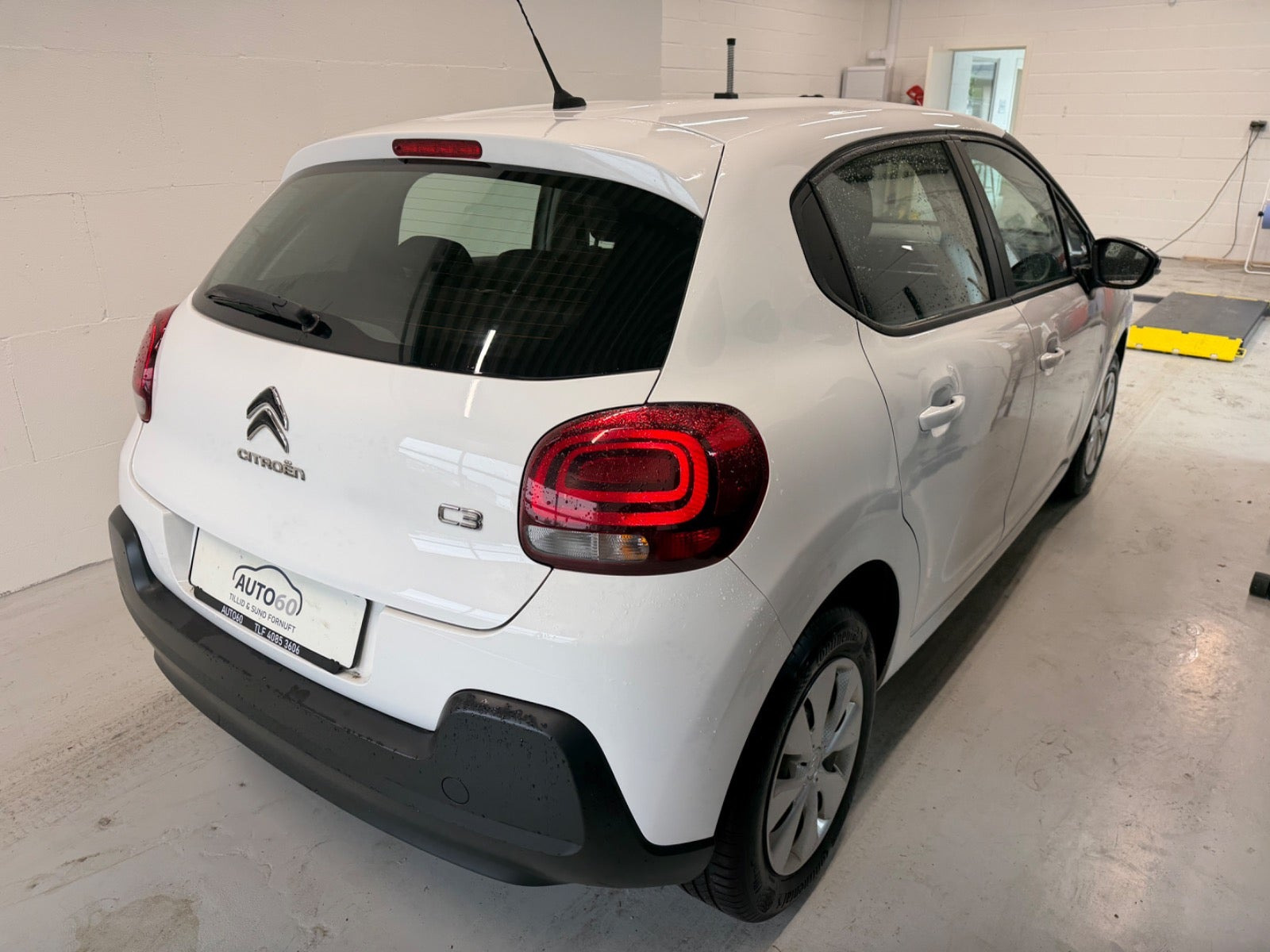 Hvid Citroën C3 fra 2018