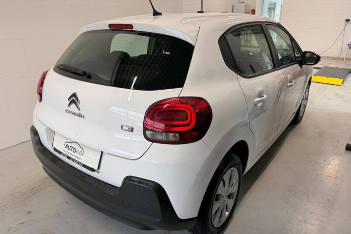 Hvid Citroën C3 fra 2018
