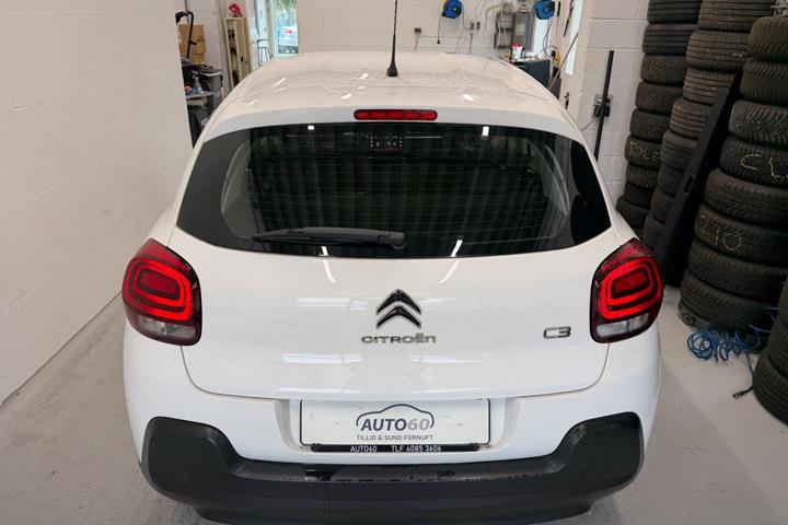 Hvid Citroën C3 fra 2018