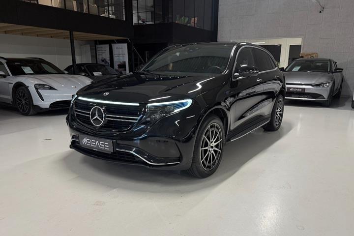 Sort Mercedes EQC400 fra 2021