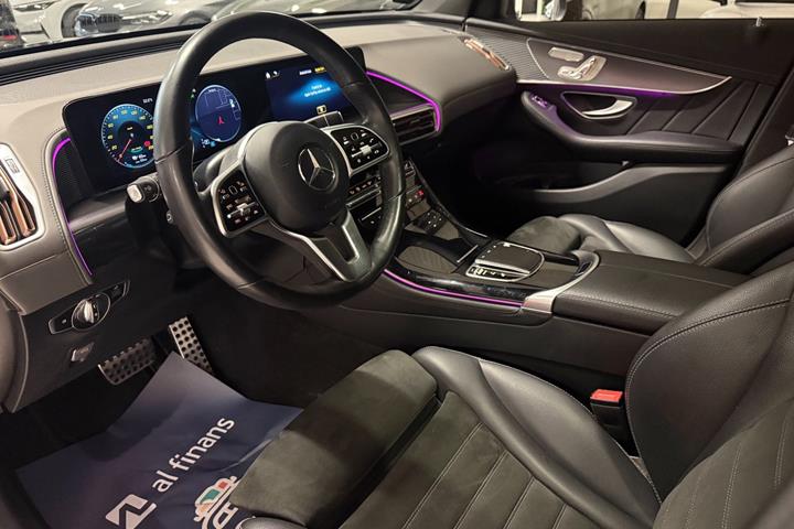 Sort Mercedes EQC400 fra 2021