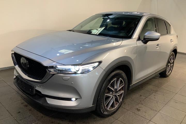 Sølv Mazda CX-5 fra 2018