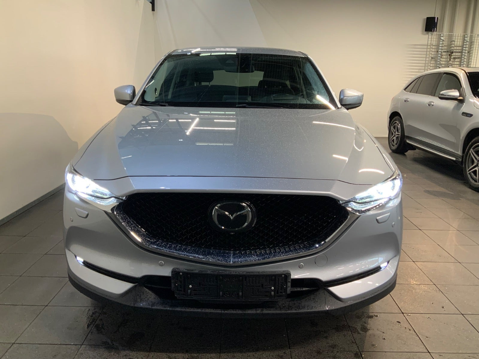 Sølv Mazda CX-5 fra 2018