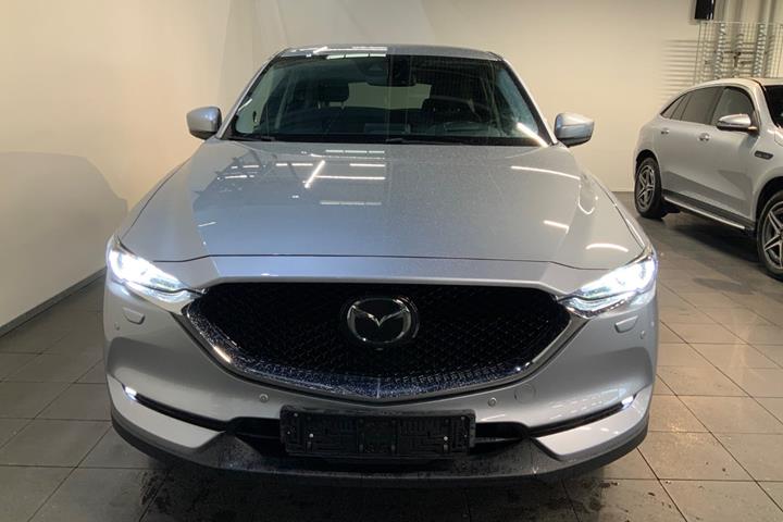 Sølv Mazda CX-5 fra 2018