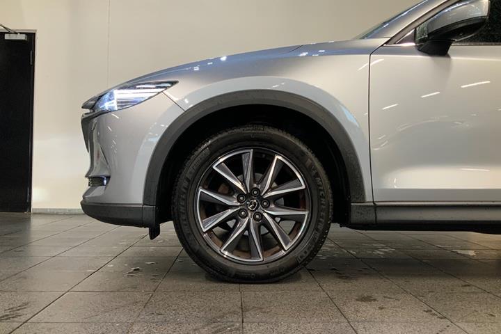 Sølv Mazda CX-5 fra 2018