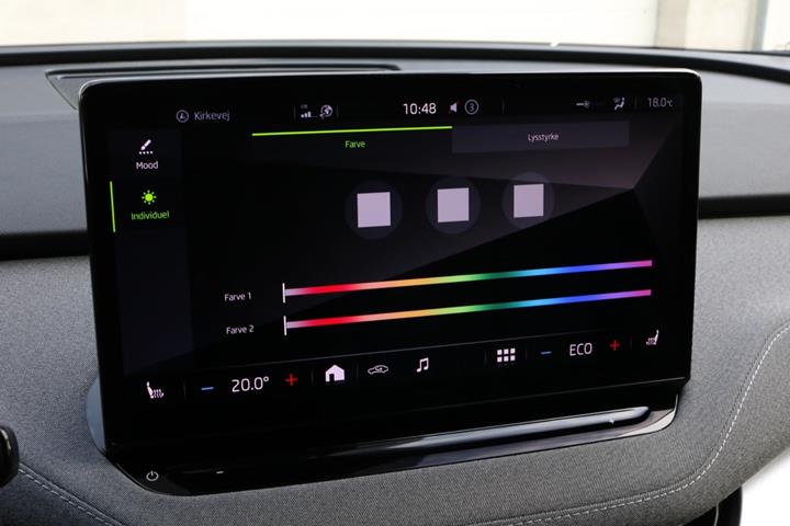 Sort Skoda Enyaq fra 2023