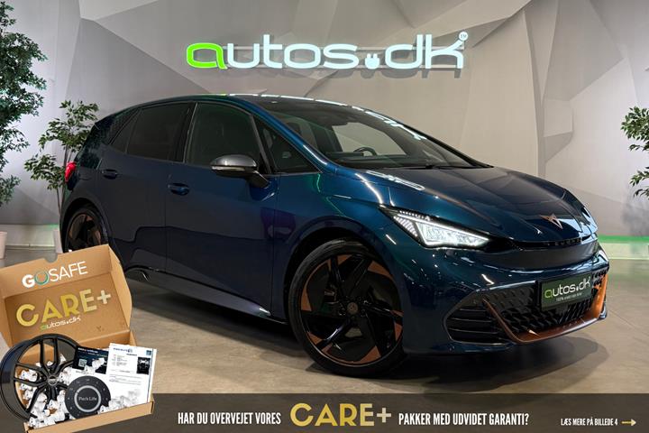Blå Cupra Born fra 2023