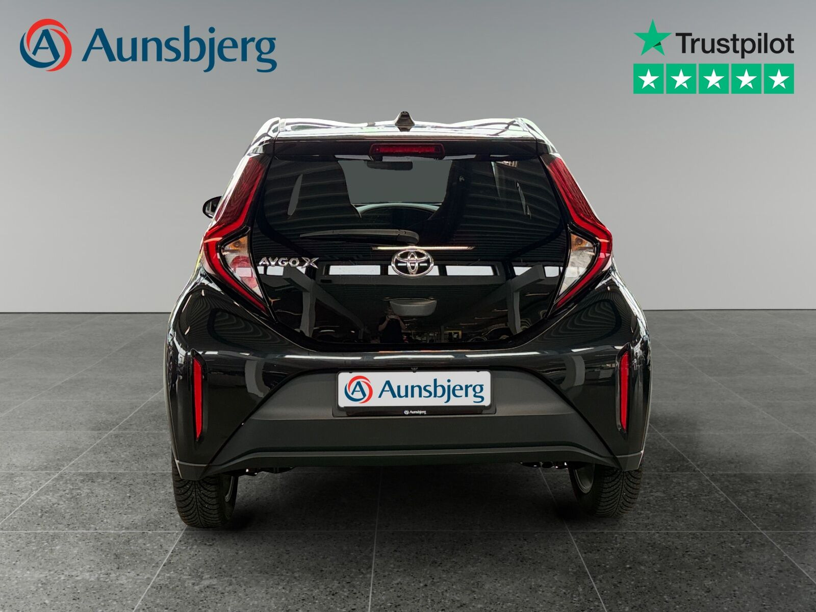 Sort Toyota Aygo X fra 2022