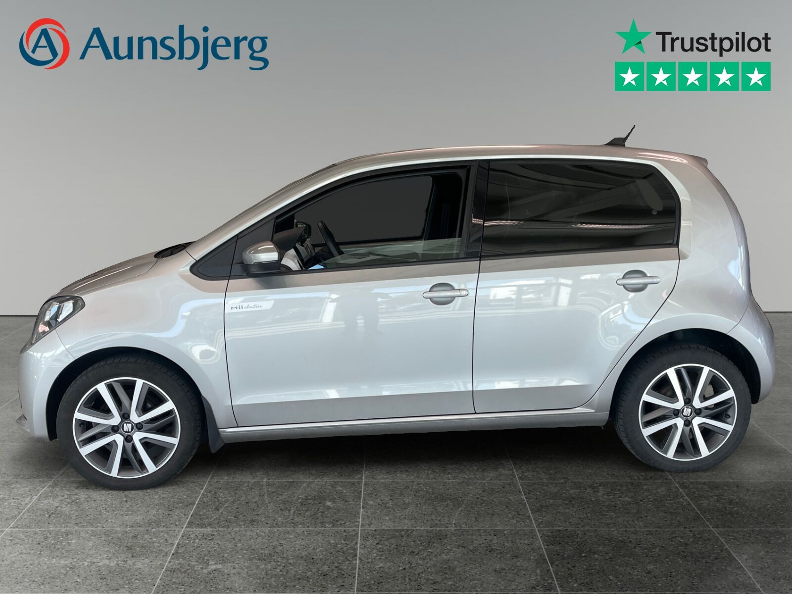 Grå Seat Mii fra 2021