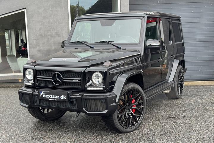 Sort Mercedes G63 fra 2017