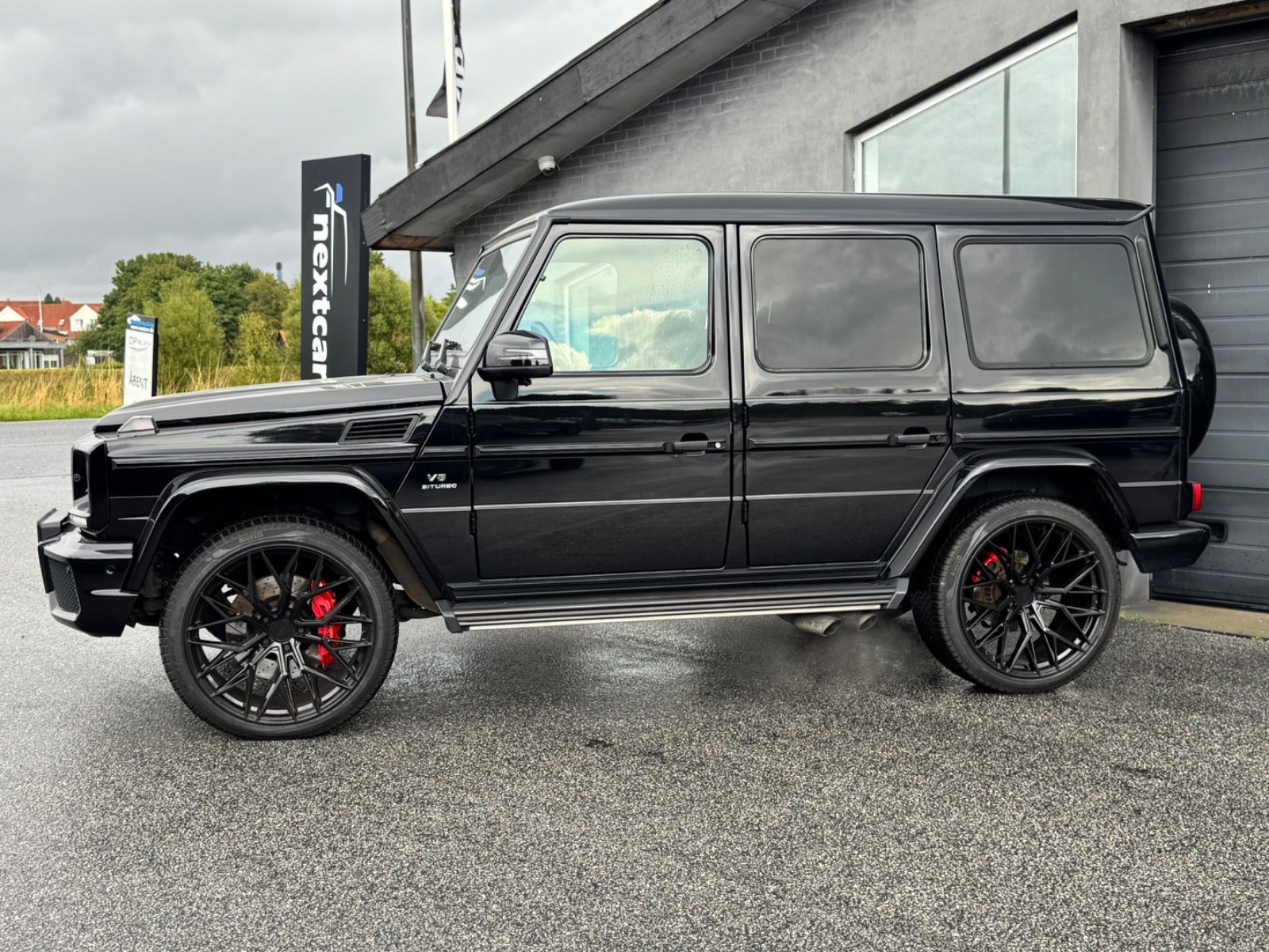 Sort Mercedes G63 fra 2017