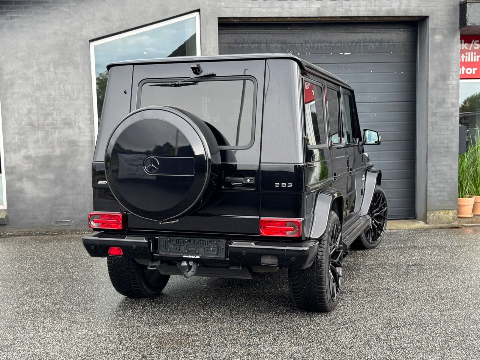 Sort Mercedes G63 fra 2017