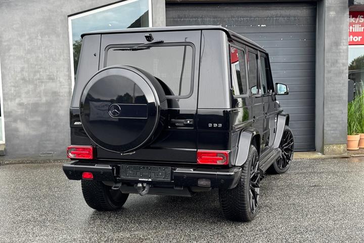 Sort Mercedes G63 fra 2017