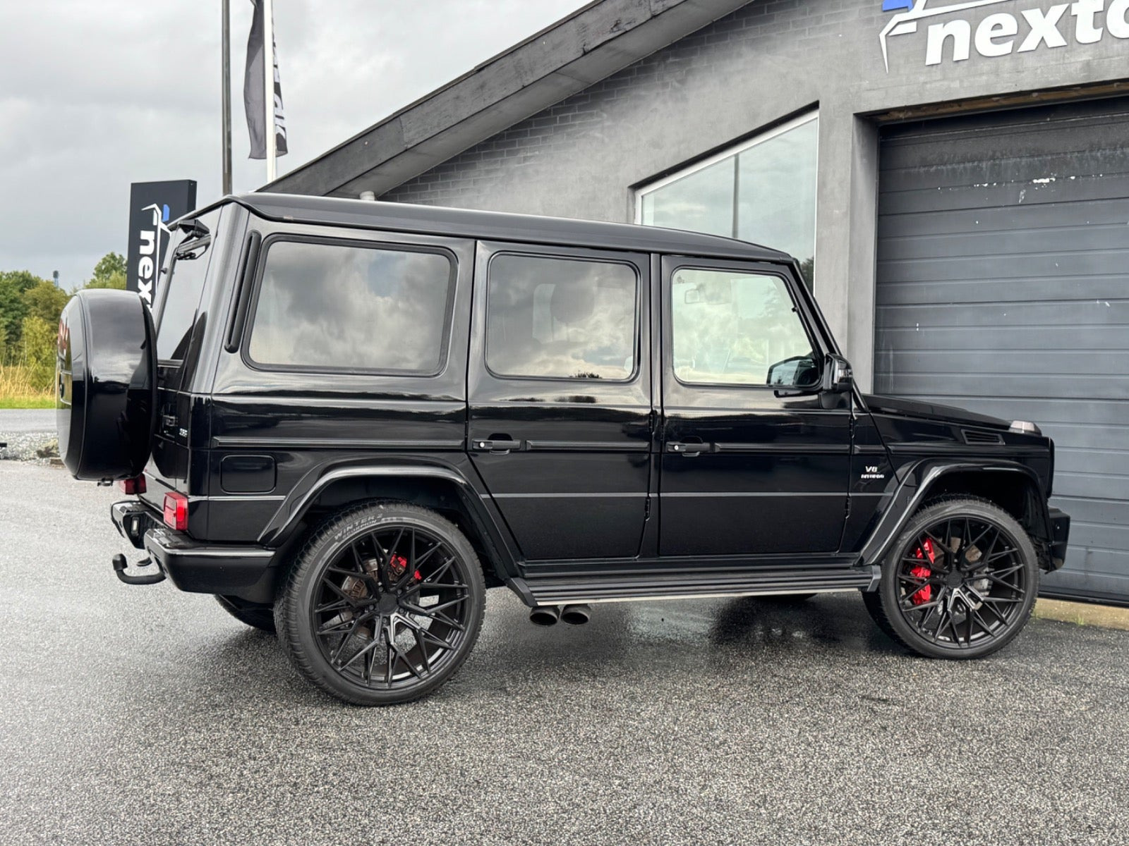 Sort Mercedes G63 fra 2017