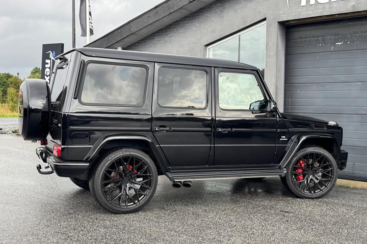 Sort Mercedes G63 fra 2017