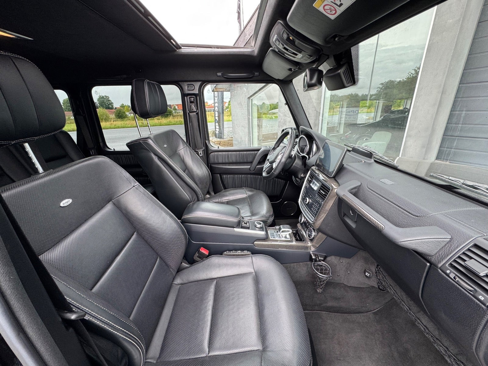 Sort Mercedes G63 fra 2017