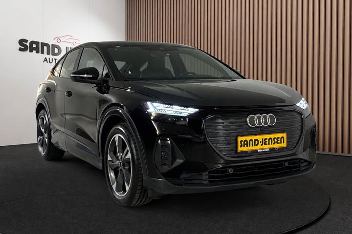 Sort Audi Q4 e-tron fra 2024