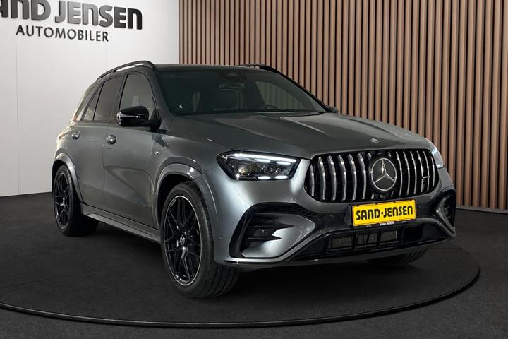 Grå Mercedes GLE53 fra 2025