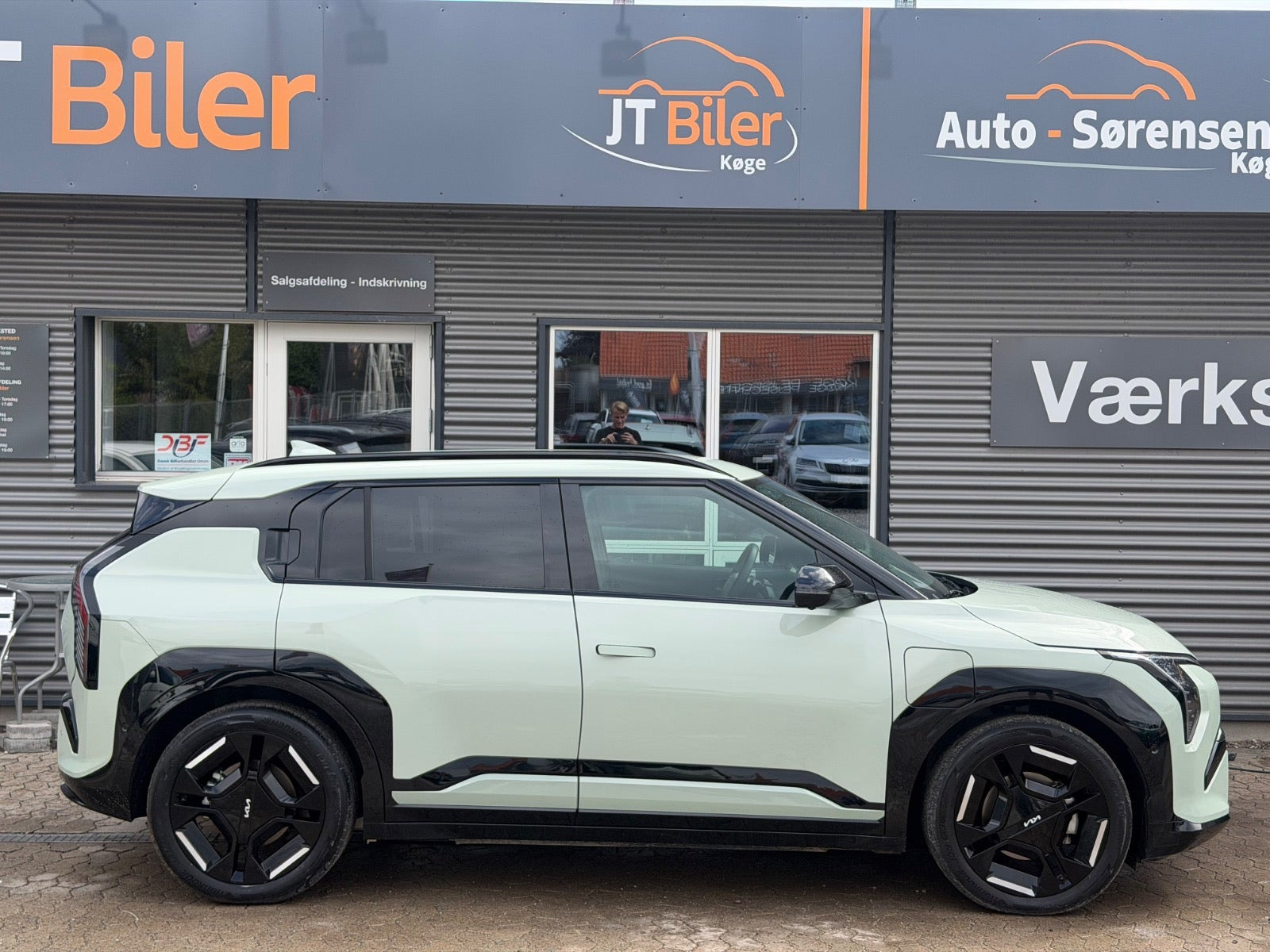 Grøn Kia EV3 fra 2024