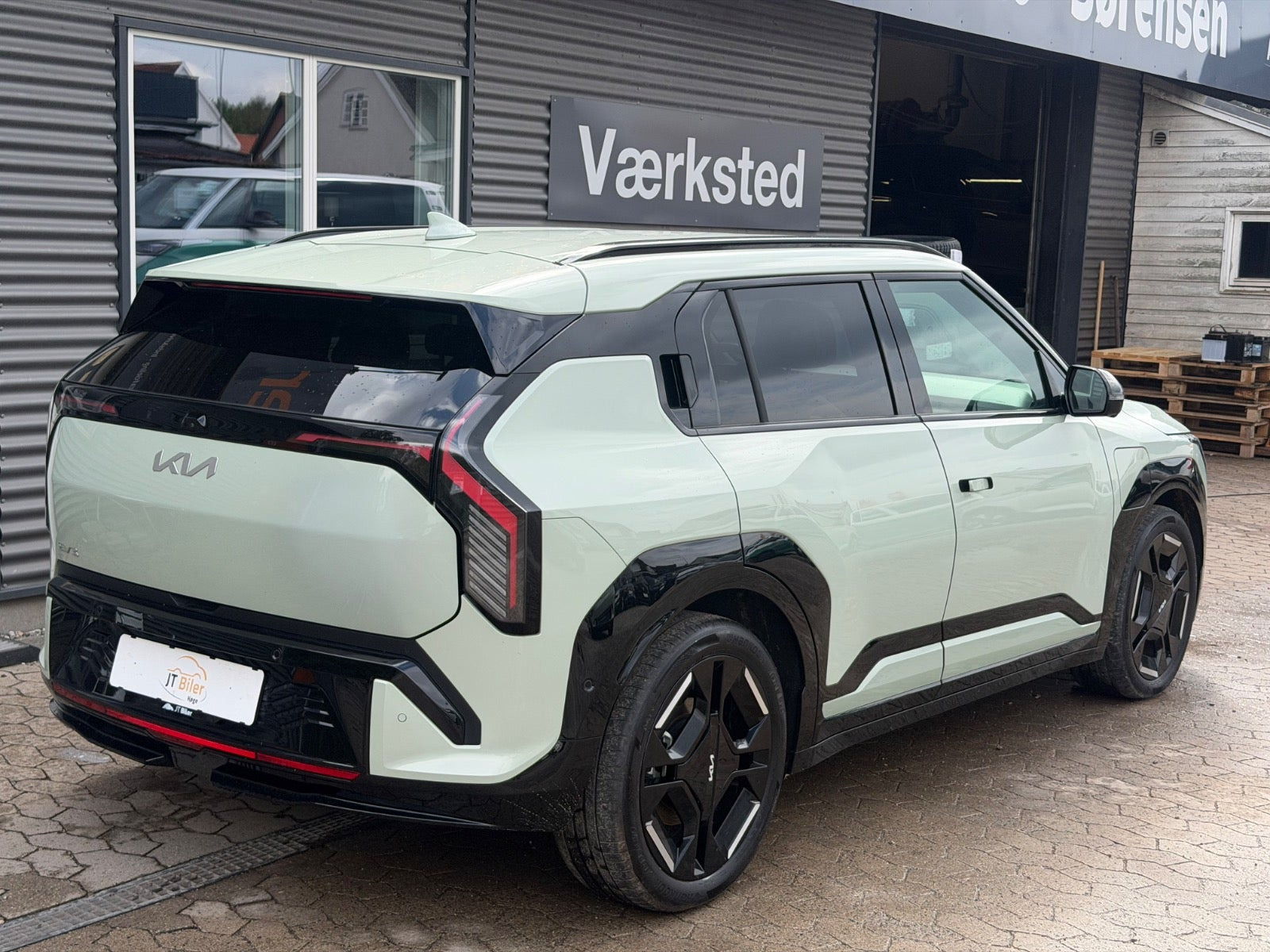 Grøn Kia EV3 fra 2024