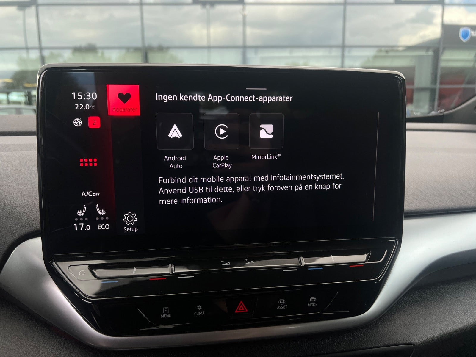 Grå VW ID.4 fra 2023