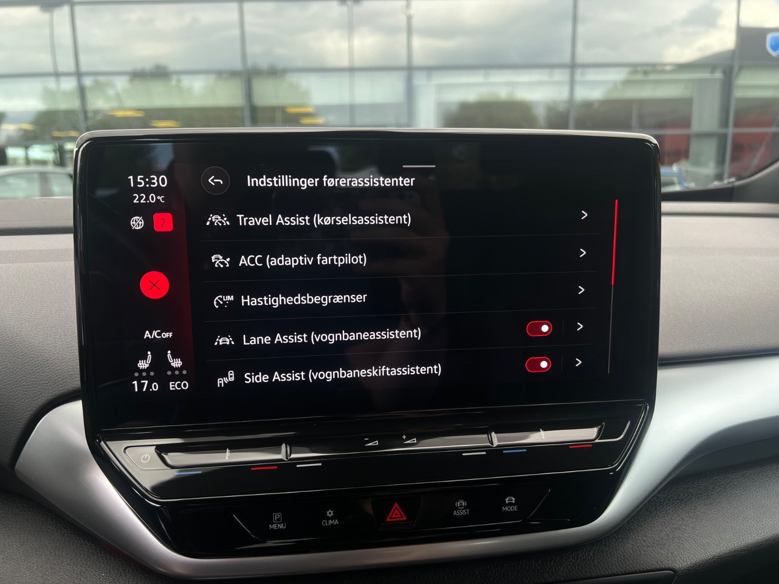 Grå VW ID.4 fra 2023