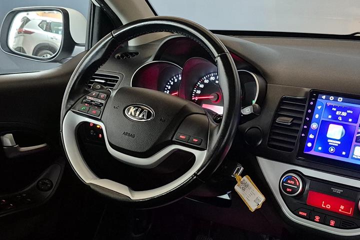 Hvid Kia Picanto fra 2016