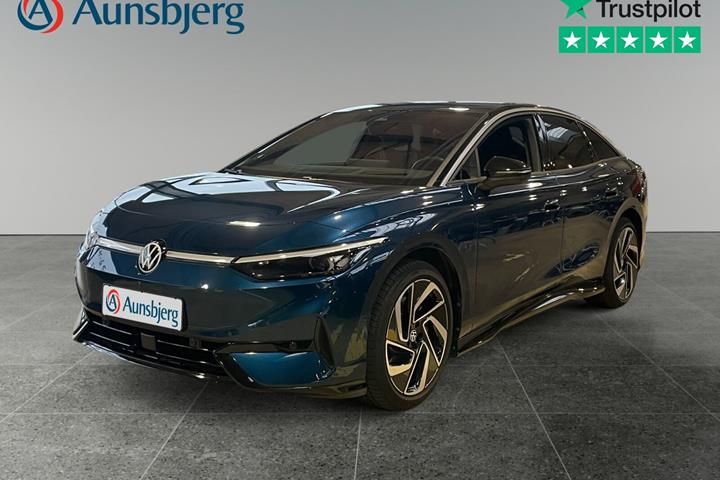 Blå VW ID.7 fra 2025